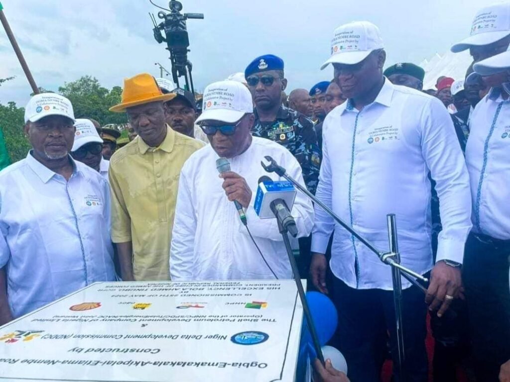 NNPCL, oil partners, NDDC open N24.5bn Ogbia-Nembe Road in Bayelsa