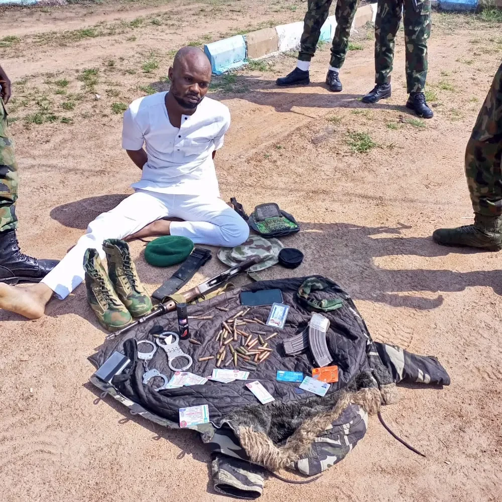 Fake army officer arrested for impersonation in Kano